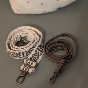 Patterned and Solid Bag Straps